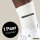 Socken Bademeisterin Schriftzug Größe 37/46 White Motiv Tennissocken