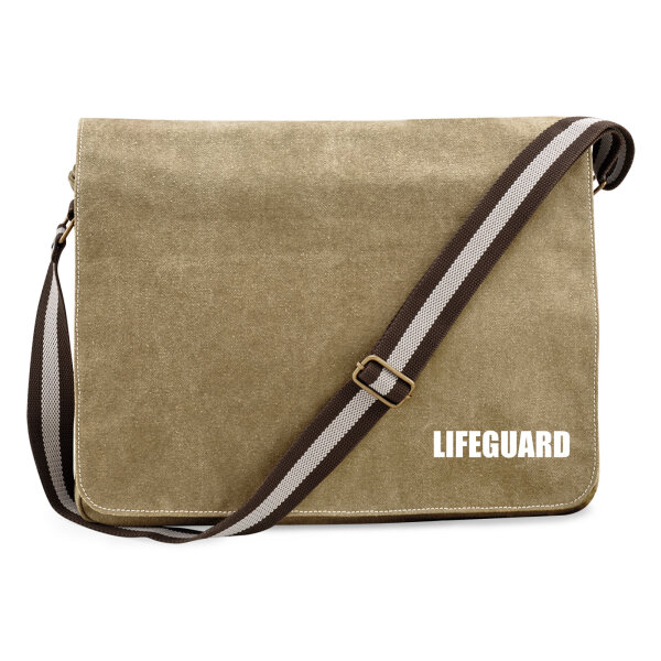 Umhängetasche Lifeguard Schriftzug 14 Liter