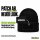Beanie mit Patch Notärztin Schriftzug Black