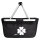 Einkaufskorb faltbar Kleeblatt Silhouette 20 Liter Tragekorb Black