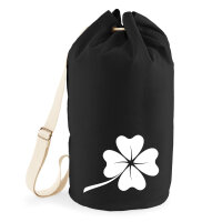 Seesack Kleeblatt Silhouette 20 Liter Rucksack Black