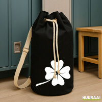 Seesack Kleeblatt Silhouette 20 Liter Rucksack Black