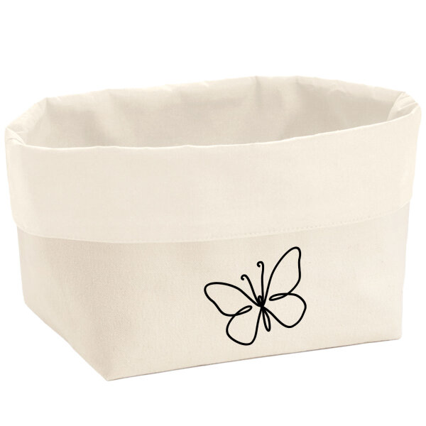 Organizer Schmetterling Silhouette Aufbewahrungskorb