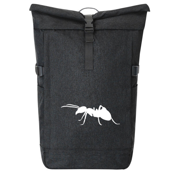 Kurierrucksack Ameise Silhouette 30-44 Liter Black Melange