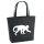 Filzshopper Affe Silhouette 22 Liter Filztasche