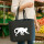 Filzshopper Affe Silhouette 22 Liter Filztasche