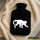 Wärmflasche Affe Silhouette