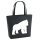 Filzshopper Gorilla Silhouette 22 Liter Filztasche