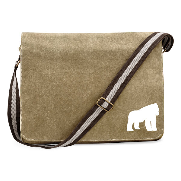 Umhängetasche Gorilla Silhouette 14 Liter