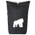 Kurierrucksack Gorilla Silhouette 30-44 Liter Black Melange