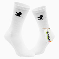 Socken Drache Silhouette Größe 37/46 White...