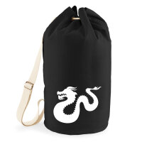 Seesack Dragon Silhouette 20 Liter Rucksack Black