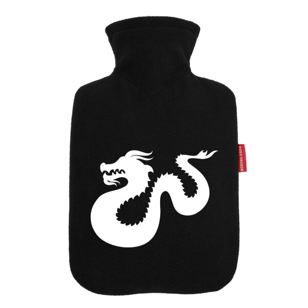 Wärmflasche Dragon Silhouette