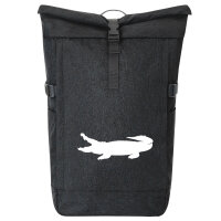 Kurierrucksack Krokodile Silhouette 30-44 Liter Black...