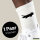 Socken Krokodile Silhouette Größe 37/46 White Motiv Tennissocken