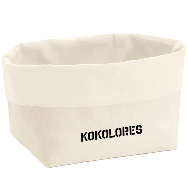 Organizer Kokolores Schriftzug Aufbewahrungskorb