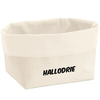 Organizer Hallodrie Schriftzug Aufbewahrungskorb