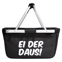 Einkaufskorb faltbar Ei der Daus Schriftzug 20 Liter...