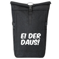 Kurierrucksack Ei der Daus Schriftzug 30-44 Liter Black...