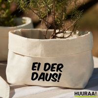 Organizer Ei der Daus Schriftzug Aufbewahrungskorb