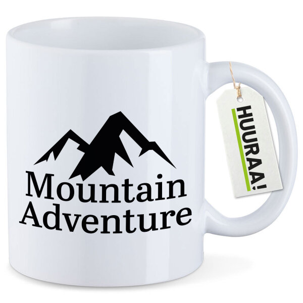 Kaffeetasse Mountain Adventure Berge 330ml