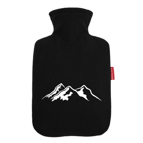 Wärmflasche Berg Silhouette Mountain