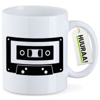 Kaffeetasse Kassette Tape 330ml
