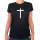 Damen T-Shirt Kreuz Christentum Größe XS-XXL