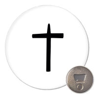 Magnet Kreuz Christentum 59mm Kühlschrankmagnet Flaschenöffner
