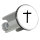 Waschbeckenstöpsel Kreuz Christentum 4cm Abflussstopfen