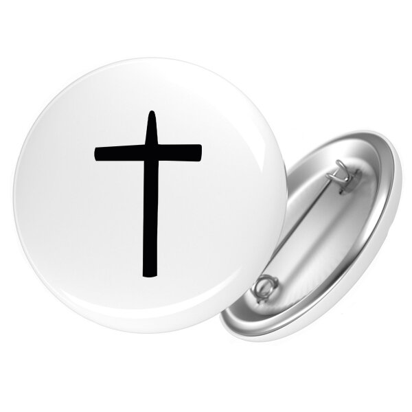 Button Kreuz Christentum