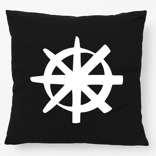 Kissen Dharma Rad Yoga 40x40cm