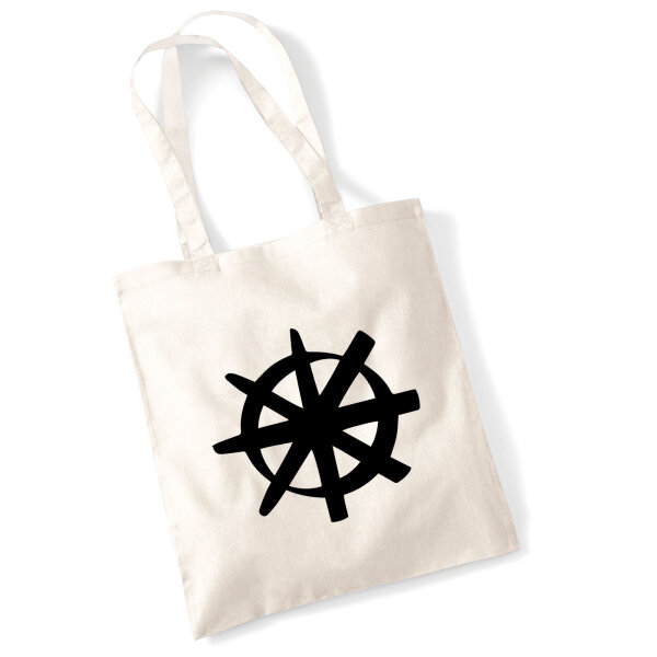 Jutebeutel Dharma Rad Yoga 10 Liter