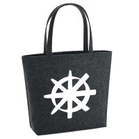 Filzshopper Dharma Rad Yoga 22 Liter Filztasche