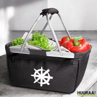 Einkaufskorb faltbar Dharma Rad Yoga 20 Liter Tragekorb...