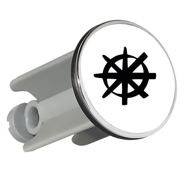 Waschbeckenstöpsel Dharma Rad Yoga 4cm Abflussstopfen
