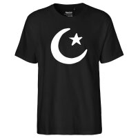 Herren T-Shirt Halbmond und Stern Islam Größe S-3XL