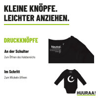 Babybody Halbmond und Stern Islam, Bio-Baumwolle
