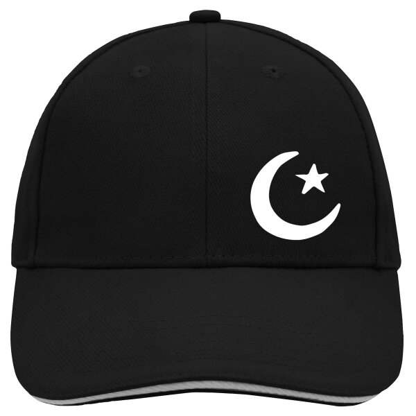 Cappy Mütze Halbmond und Stern Islam