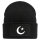 Beanie Halbmond und Stern Islam Black Mütze