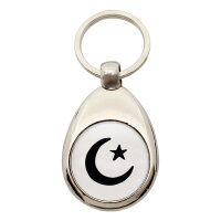 Schlüsselanhänger Halbmond und Stern Islam