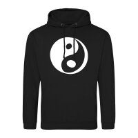 Unisex Hoodie Yin und Yang Taoismus Größe S-3XL