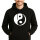 Unisex Hoodie Yin und Yang Taoismus Größe S-3XL