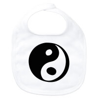 Baby Lätzchen Yin und Yang Taoismus Klettverschluss