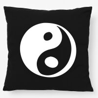Kissen Yin und Yang Taoismus 40x40cm