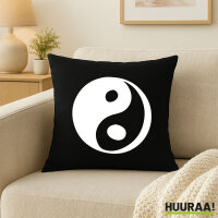 Kissen Yin und Yang Taoismus 40x40cm