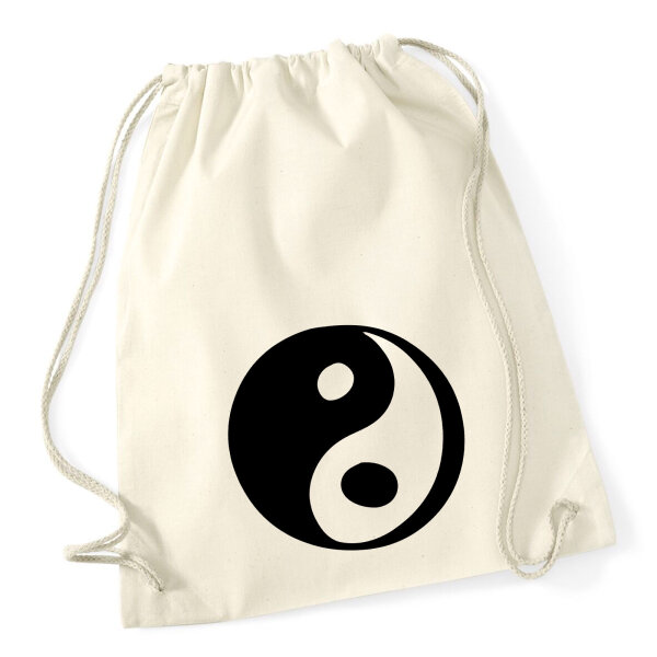 Turnbeutel Yin und Yang Taoismus 12 Liter