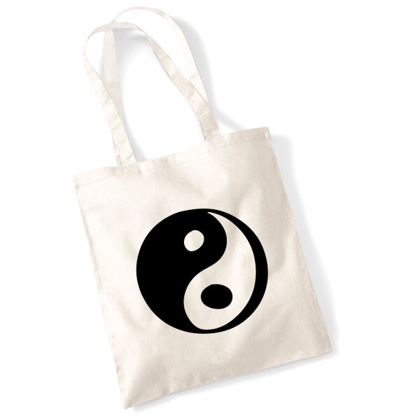 Jutebeutel Yin und Yang Taoismus 10 Liter