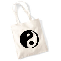 Jutebeutel Yin und Yang Taoismus 10 Liter
