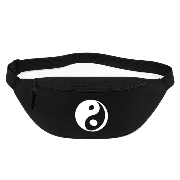 Bauchtasche Yin und Yang Taoismus 2,5 Liter Black